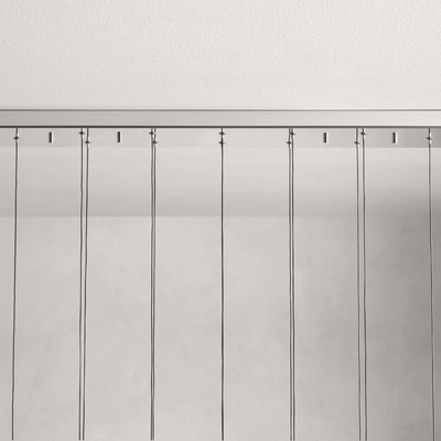 Soltaire Linear Modern Chandelier 37"W - cyranlamps