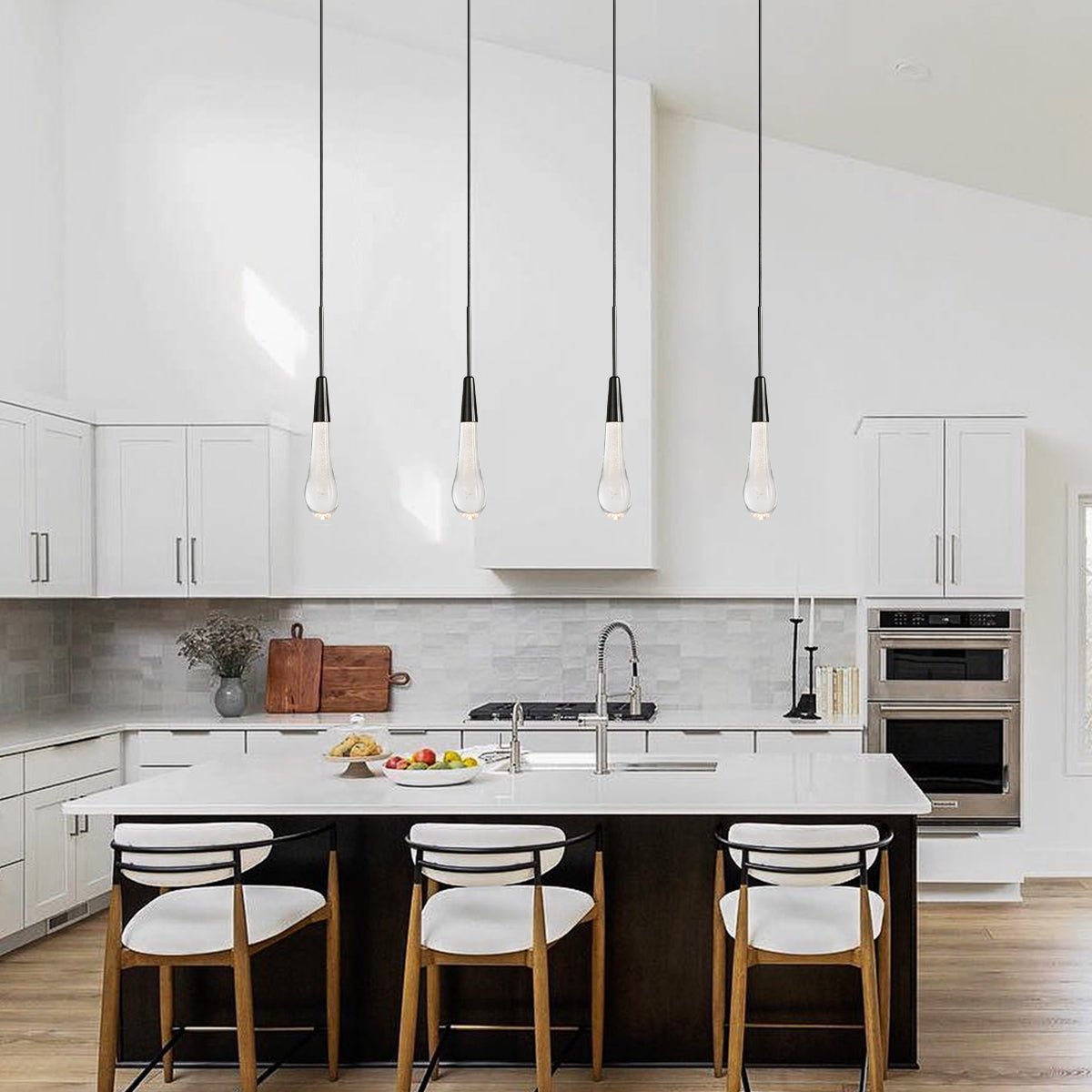 Soltaire Modern Pendant 13"H - cyranlamps