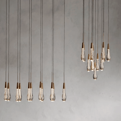 Soltaire Modern Pendant 13"H - cyranlamps