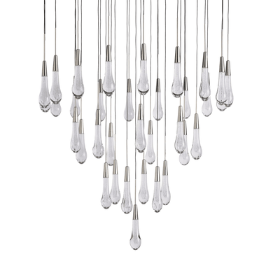 Soltaire Round Chandelier 17" 24" 36“ 58“ - cyranlamps