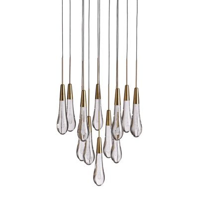 Soltaire Round Chandelier 17" 24" 36“ 58“ - cyranlamps