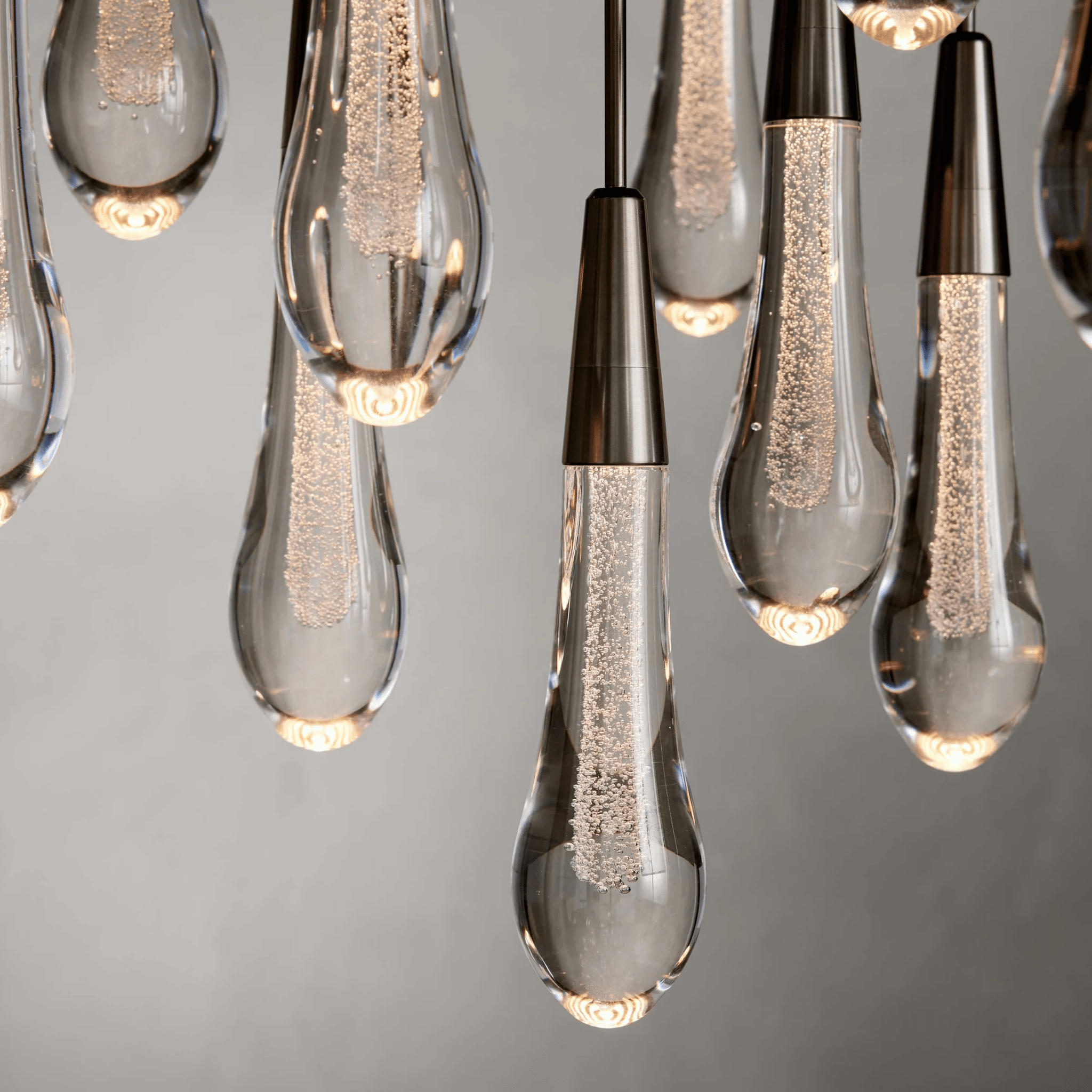 Soltaire Round Chandelier 17" 24" 36“ 58“ - cyranlamps