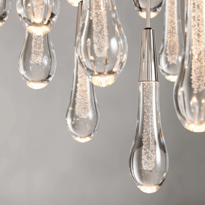 Soltaire Round Chandelier 17" 24" 36“ 58“ - cyranlamps