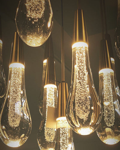 Soltaire Round Chandelier - cyranlamps