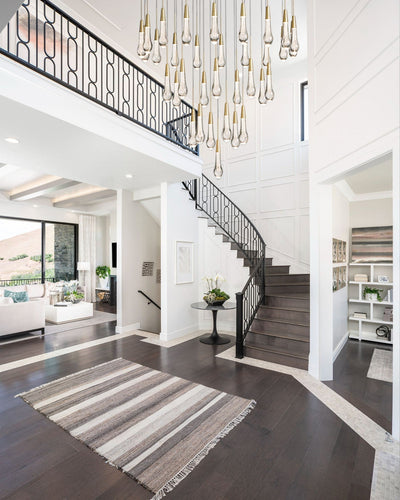 Soltaire Round Chandelier - cyranlamps