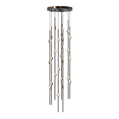 Sonne Constellation 12" Wide Beaded Chandelier 26 Light 2700K - cyranlamps