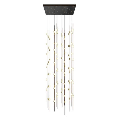 Sonne Constellation 22in Wide Beaded LED Chandelier - cyranlamps