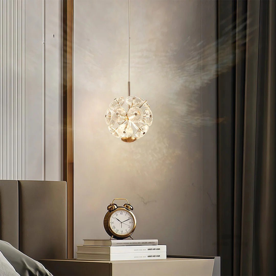 Staircase Crystal Chandelier Modern Luxury High Ceiling Light - Cyran Lamps