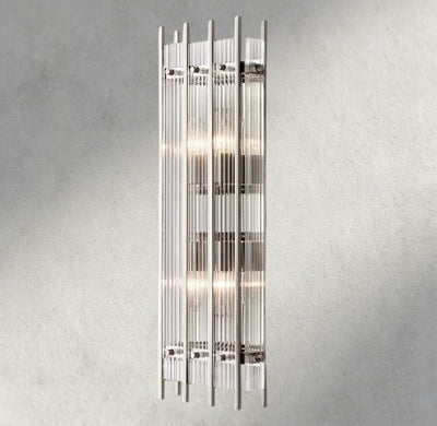 Sun Merca Grand Rectangular Sconce - Cyran Lamps