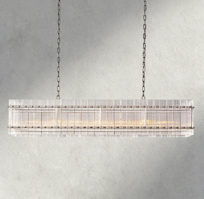 Sun Merca Rectangular Chandelier 54", 72" - Cyran Lamps