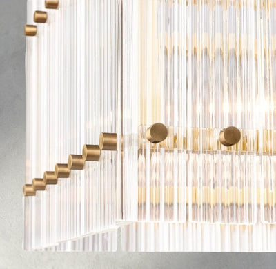 Sun Merca Rectangular Chandelier 54", 72" - Cyran Lamps