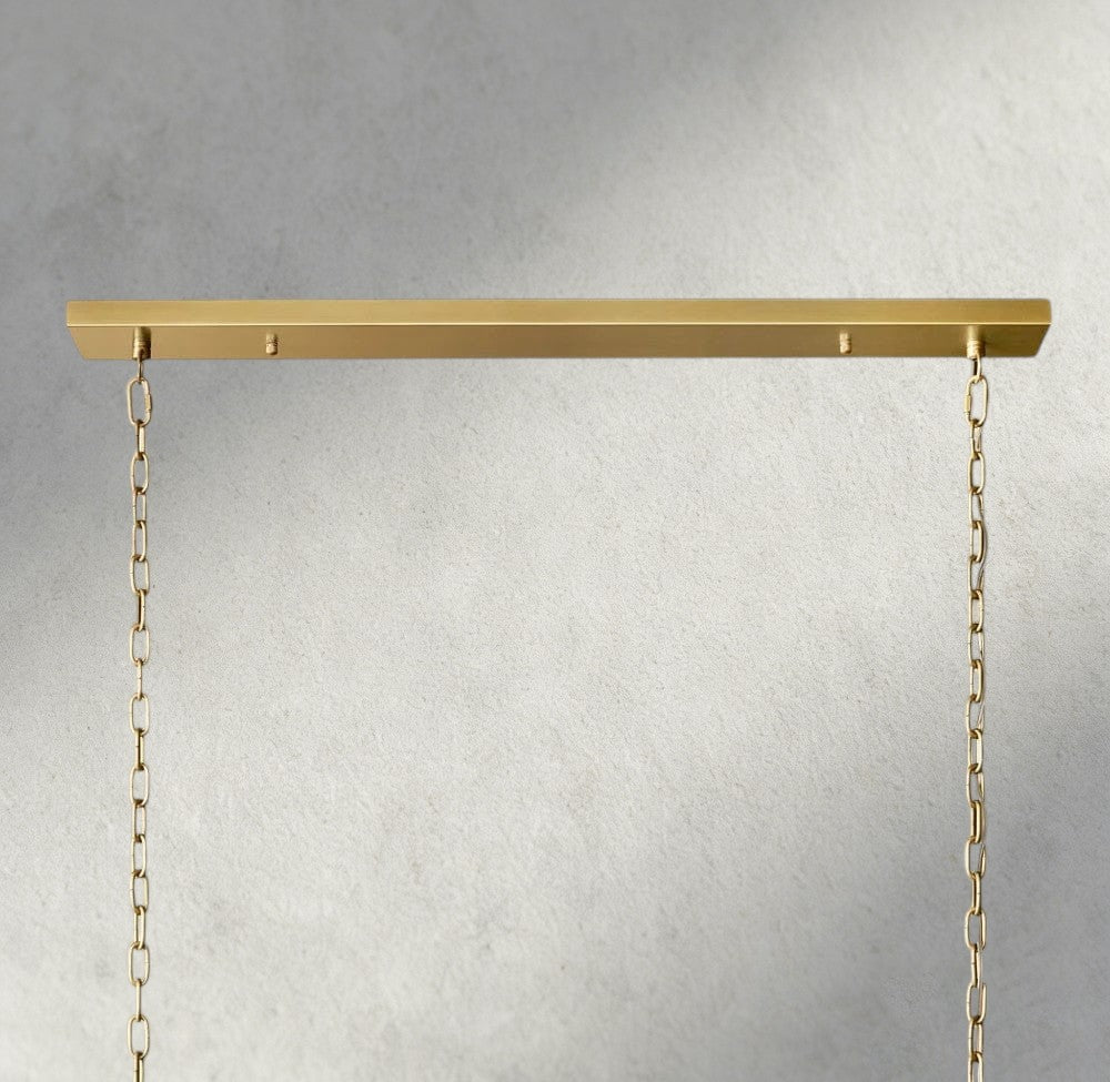 Sun Merca Rectangular Chandelier 54", 72" - Cyran Lamps