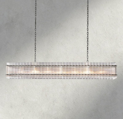 Sun Merca Rectangular Chandelier 54", 72" - Cyran Lamps