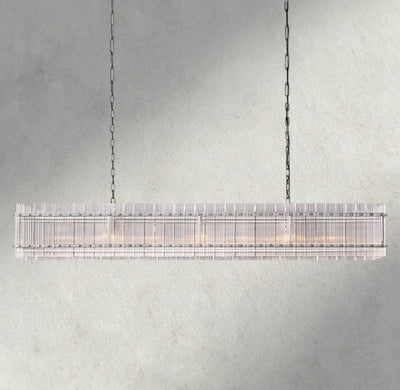 Sun Merca Rectangular Chandelier 54", 72" - Cyran Lamps