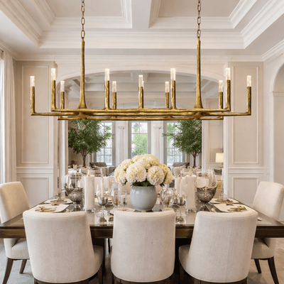 Thadeus Linear Chandelier - cyranlighting