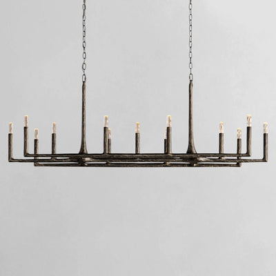 Thadria Linear Chandelier - cyranlighting