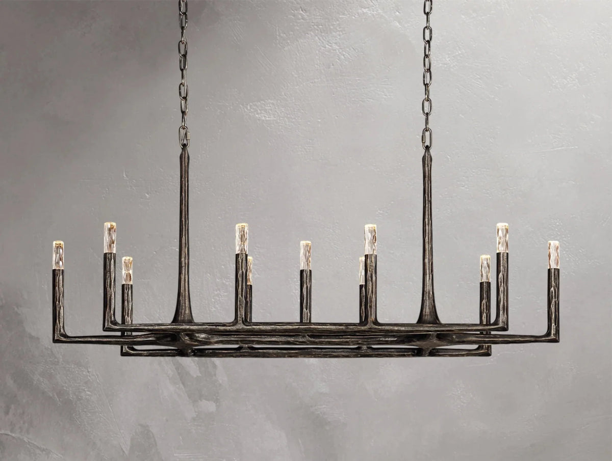 Thadria Linear Chandelier - cyranlighting