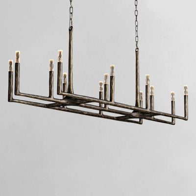 Thadria Linear Chandelier - cyranlighting