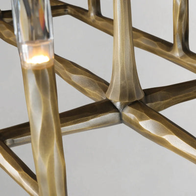 Thadria Linear Chandelier - cyranlighting