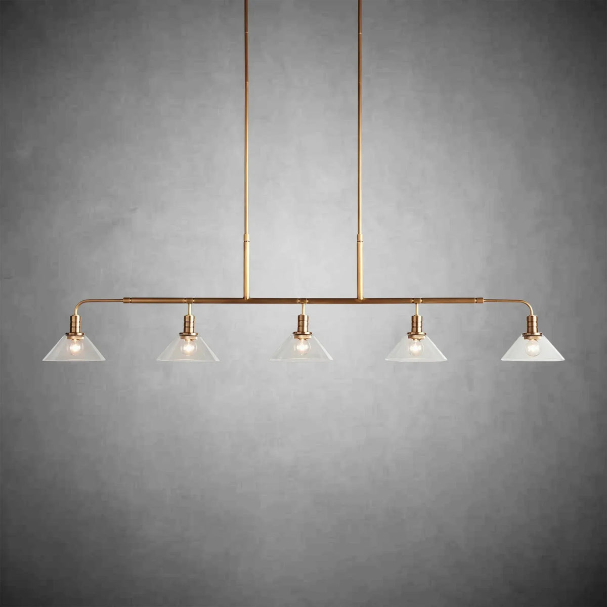 Theron Linear Chandelier - cyranlamps