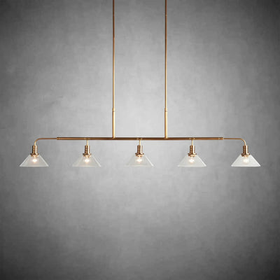 Theron Linear Chandelier - cyranlamps
