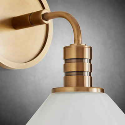 Theron Single Wall Sconce Modern Wall Light - cyranlamps