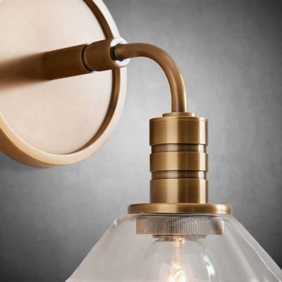 Theron Single Wall Sconce Modern Wall Light - cyranlamps