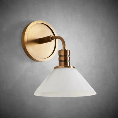 Theron Single Wall Sconce Modern Wall Light - cyranlamps