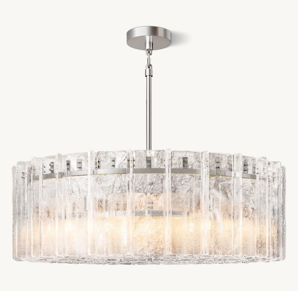 Trama Round Chandelier 48" - Cyran Lamps