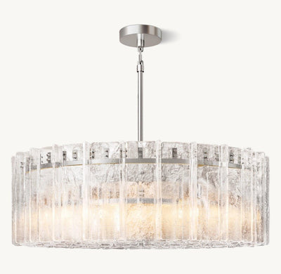 Trama Round Chandelier 48" - Cyran Lamps