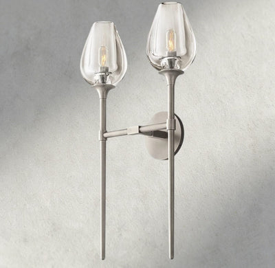TULIP DOUBLE SCONCE - cyranlighting