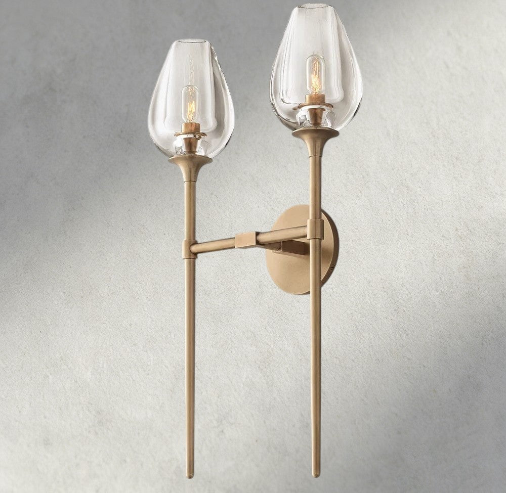 TULIP DOUBLE SCONCE - cyranlighting