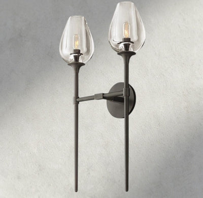 TULIP DOUBLE SCONCE - cyranlighting