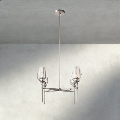 TULIP ROUND CHANDELIER 27", 42", 54" - cyranlighting