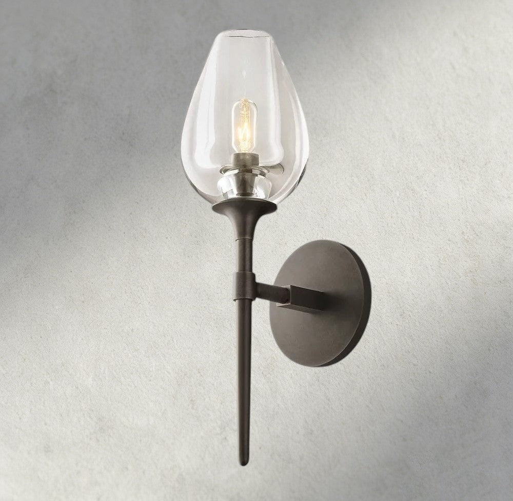 TULIP SINGLE SCONCE - cyranlighting