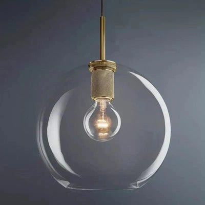Utilitaira Globe Shade Pendant - cyranlighting