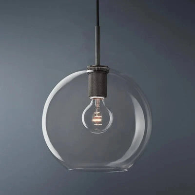 Utilitaira Globe Shade Pendant - cyranlighting