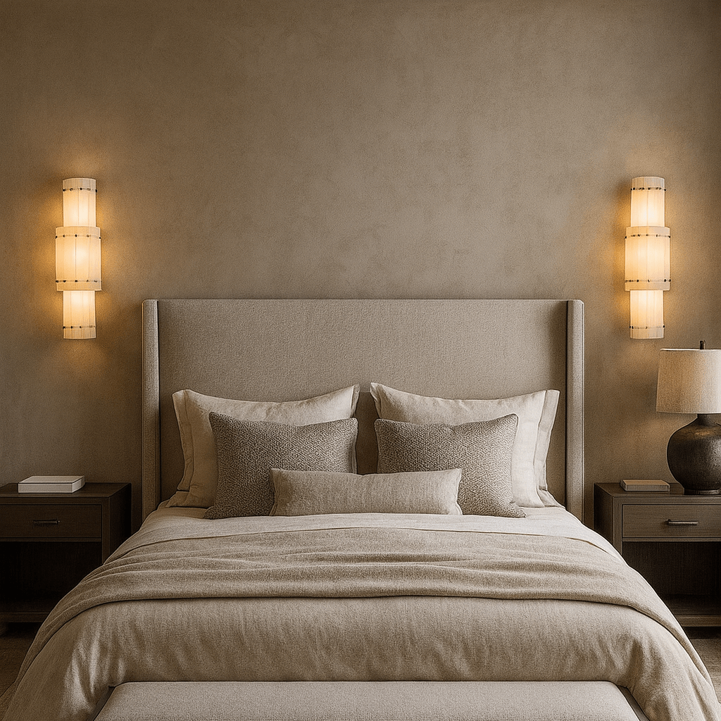 Valmont Marble Wall Sconce - cyranlighting