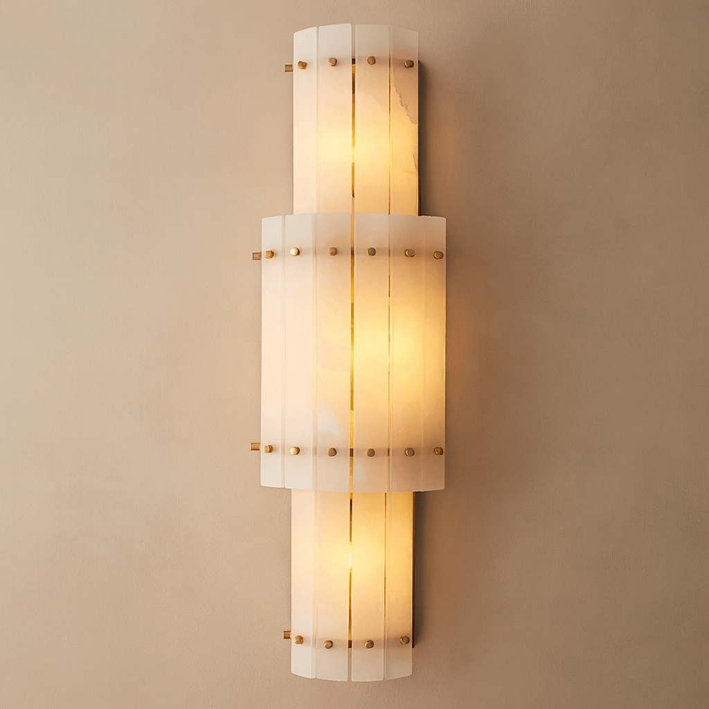 Valmont Marble Wall Sconce - cyranlighting