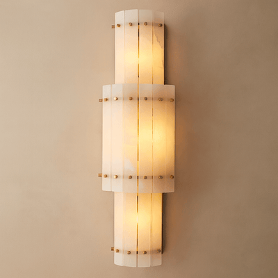 Valmont Marble Wall Sconce - cyranlighting