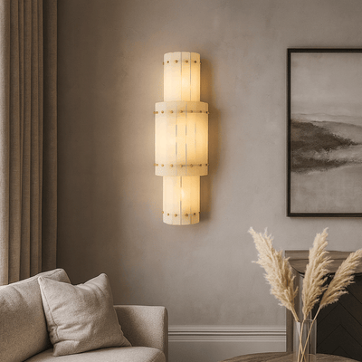Valmont Marble Wall Sconce - cyranlighting