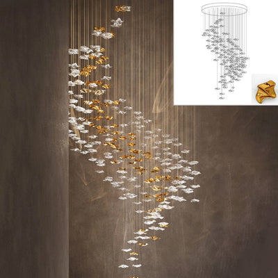 Veloria Fluid Chandelier - cyranlamps