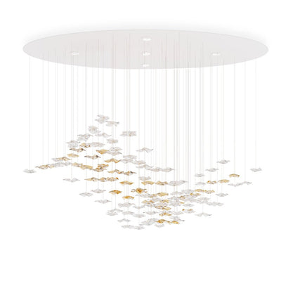 Veloria Fluid Chandelier - cyranlamps