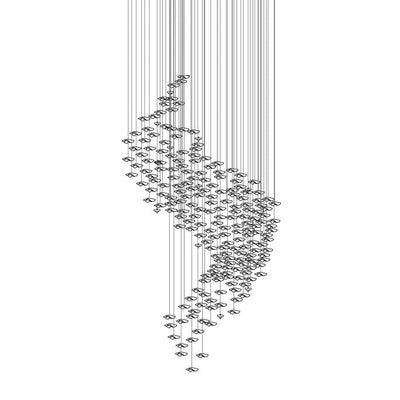 Veloria Fluid Chandelier - cyranlamps