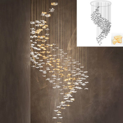Veloria Fluid Chandelier - cyranlamps