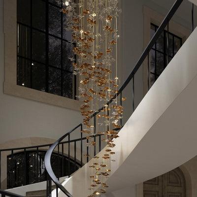 Veloria Fluid Chandelier - cyranlamps