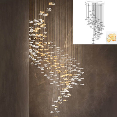 Veloria Fluid Chandelier - cyranlamps