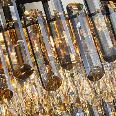 Venice 2 - Tier Crystal Chandelier - cyranlamps