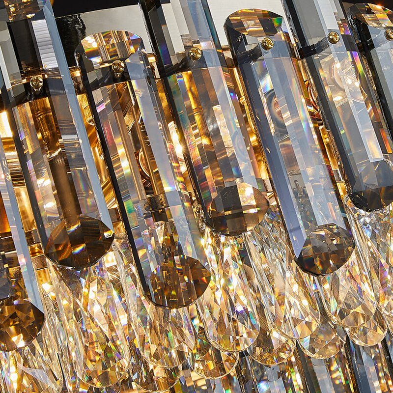 Venice 2 - Tier Crystal Chandelier - cyranlamps