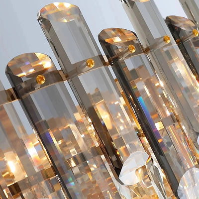 Venice 2 - Tier Crystal Chandelier - cyranlamps